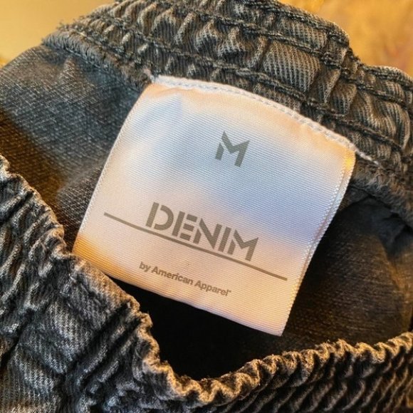 American Apparel -  Denim Dolphin Shorts - Picture 4 of 5